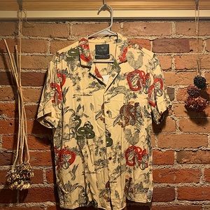 Scotch & Soda- Men’s Medium Button-down pattern